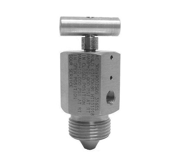 146-9 Series Medium Pressure Test Plug with By-Pass - 1.63 in ID - Image 1