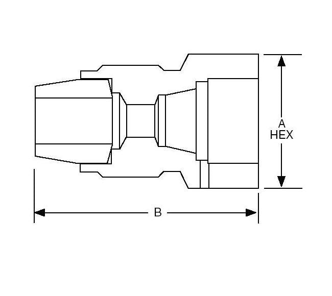 Duolok Brass Plug Fitting - 5/8 in. Tube Fitting - Image 2