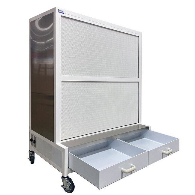 90in Horizontal Flow Wall Module - ISO5 Cleanroom, 3 Filter Modules - Image 3