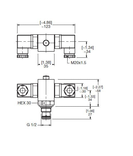 HYDAC High Pressure Hydraulic & Lube Filter Clogging Indicator - Image 2