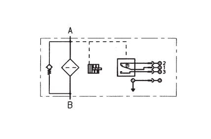 HYDAC VMF-VR Low Pressure Return Signal Visual & Electrical Switch - Image 3