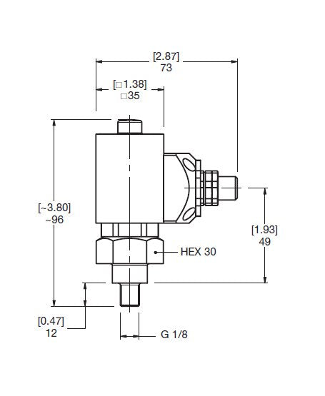 HYDAC Low Pressure Visual & Electrical Switch - Image 2