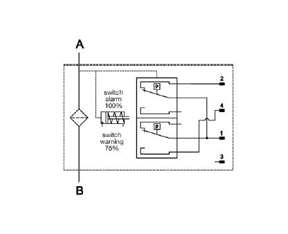 HYDAC Low Pressure Visual & Electrical Switch - Image 3