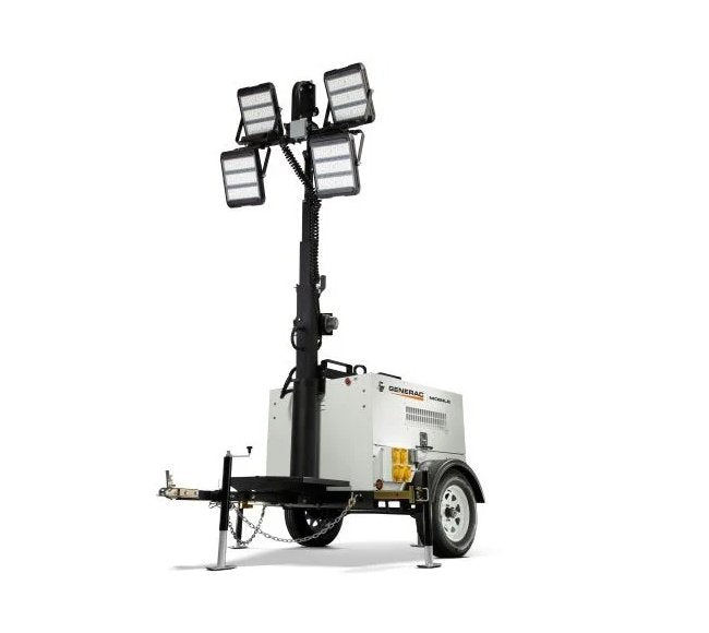 Generac® Industrial Light Tower - 20 kW Power, 48 Hours Run Time - Image 1