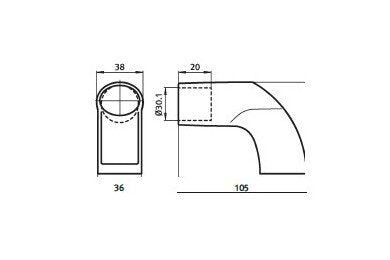 M8 Nylon Polyamide End Pieces Set for System Handles - Pack of 10 Sets - Image 2