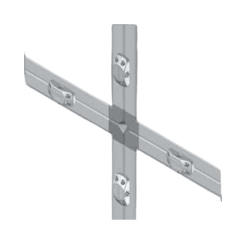Heavy-Duty Black Coated HVAC Clamp with Zinc Body - Image 3