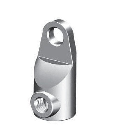 Zinc Plated Rod Adapter for Secure Door Latching - Image 1