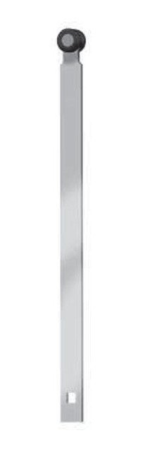 400mm Length E Rod - All Electronics Hardware, Mild Steel with Nylon Roller - Image 1