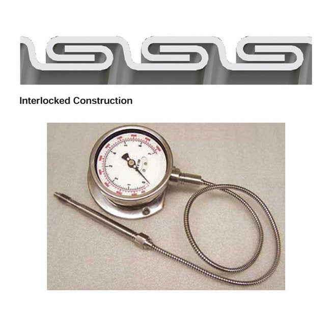 Type UI - Capillary Armor Stainless Steel Stripwound Hose - Image 2