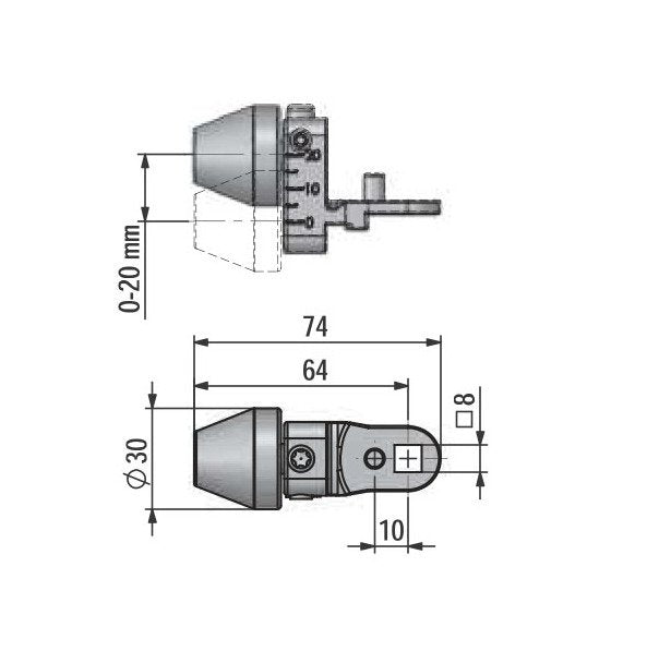 Industrial HVAC Adjustable Cam with Triangle Roller - Image 2