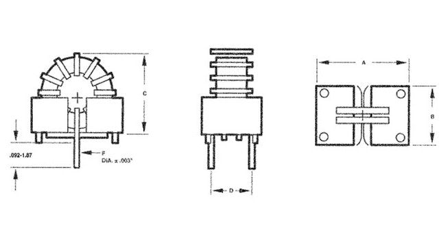 High-Frequency Toroidal Inductor for Differential Mode Applications - Image 2
