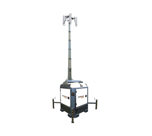 Generac 2kW Industrial Light Tower with 300 Hours Maximum Run Time - Image 1