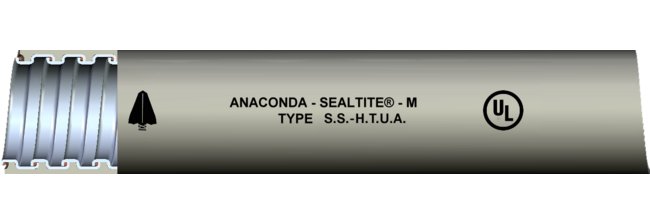 Sealtite® Stainless Steel LFMC - Hot/Cold Resistant, Liquid Tight, 1 Inch, 100 Ft - Image 1