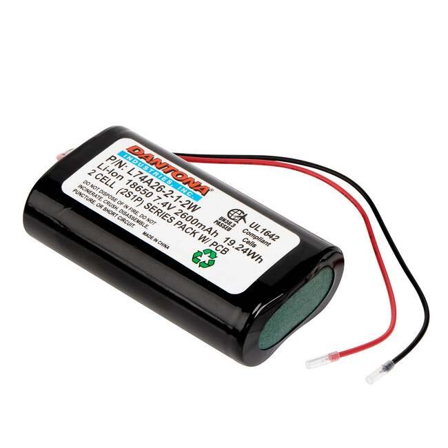 7.4V Lithium-Ion Battery with 2600mA·h Capacity - Image 1