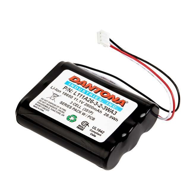 11.1V 2600mAh Lithium-Ion Battery for Institutional Use - Image 1