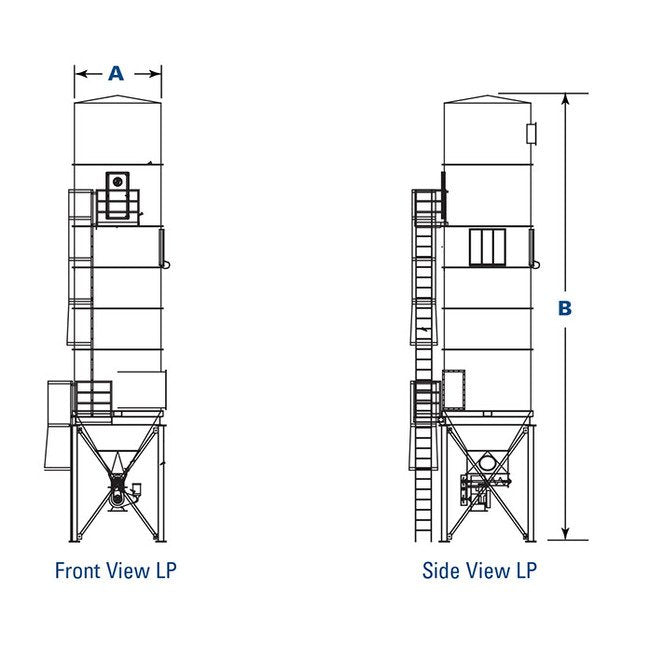 Donaldson Torit LP Baghouse Dust Collector 14400 ft³/min - Image 2
