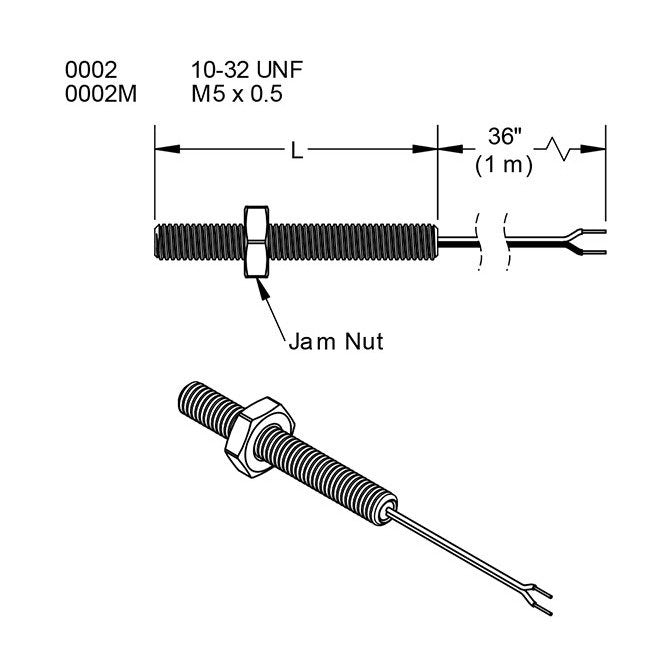 Spectec M5 Magnetic Variable Reluctance Speed Sensor - Image 2