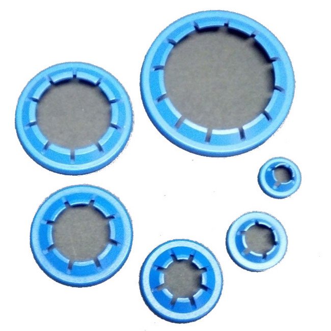 Springer Parts TR Stem Seat: Blue PTFE - 4 Inch - Image 1