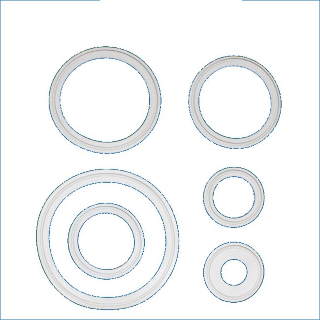 Springer Parts® Fla. Clamp Gasket 2 1/2 BUNA W - 40MPFUW-2.5 Replacement - Image 1