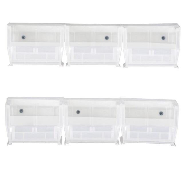 Heavy Duty Clear-View Hang-and-Stack Bin Set - Image 1