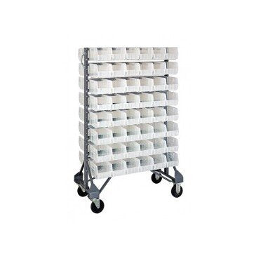 Industrial Grade Heavy Duty Shelving Unit with Bins - Image 1