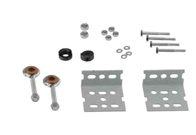 Adjustable Conveyor Belt Brush - Natural Nylon Fill Material - 4" OD - Image 2