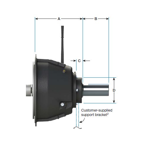 130-1 Series 4 Inch Stack Style Rubber Test Plug - Image 2