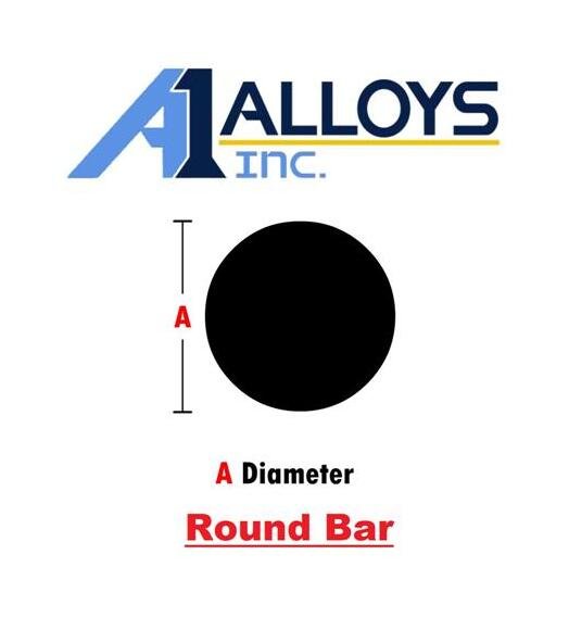 A-1 Alloys Steel 8620 Round Bar 1.75x48'' ASTM-A108 Cold Finish - Image 1