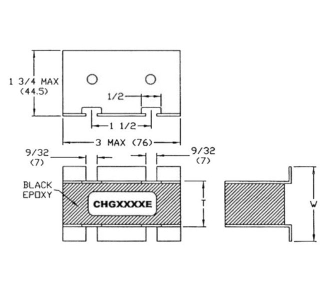 CHG Metallized Film Capacitor - 0.66 µF, 600V - Image 2