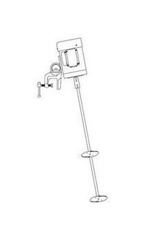 Series 44 Standard-Duty Mixer C-Clamp Mount - Image 1