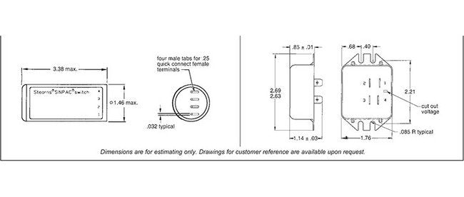 SINPAC® VR-50-130 Solid State Switch for Dual Voltage Motors - Image 2