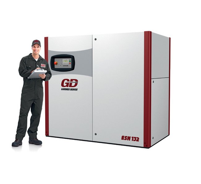 Gardner Denver ESM 132 Fixed Speed Screw Air Compressor - Image 4