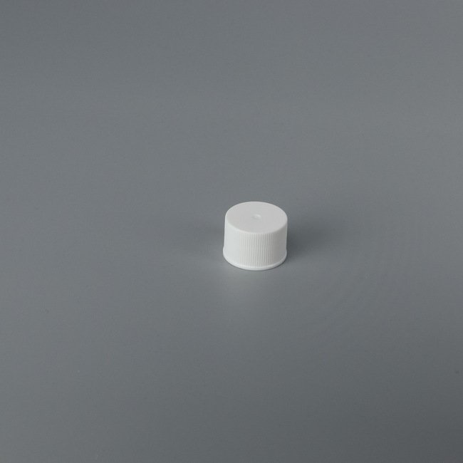 20mm Non-Stacking Plastic Ribbed Side Matte Top Closure Cap - Image 1