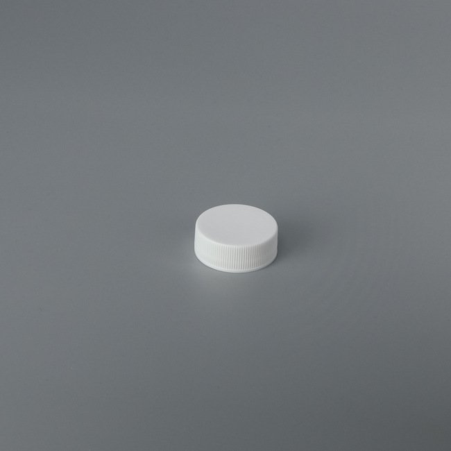 28mm Non-Stacking CT Plastic Ribbed Closure Cap - Image 1