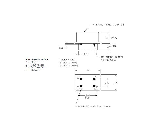 High Precision OCXO 10-100MHz Crystal Oscillator - Image 2