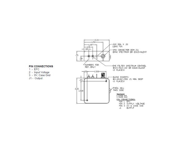 High-Frequency Oven-Controlled Crystal Oscillator - 10 to 120 MHz - Image 2