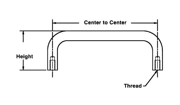 Stainless Steel Oval-Internal Thread Fastener 10-32 - Image 2