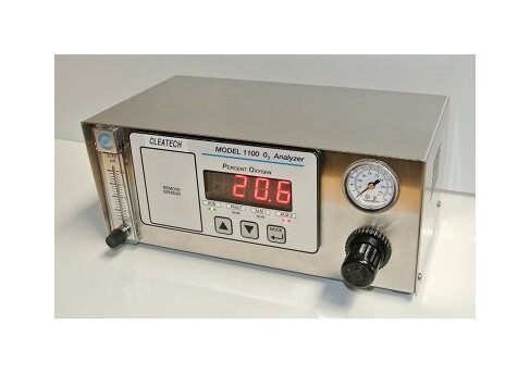 Advanced Oxygen Analyzer with Nitrogen Purge Control and O2 Sensors - Image 1