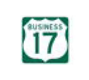 Sign Solutions M Series Green on White Route Marker and Auxiliary Sign - Image 1