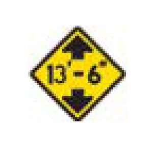 W-Series Black on Yellow Warning Sign - Bike Path, Road, Freeway - Multiple Sizes Available - Image 1