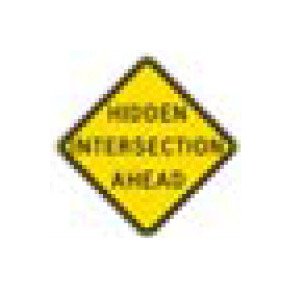 High-Visibility W-Series Black on Yellow Warning Sign - Image 1