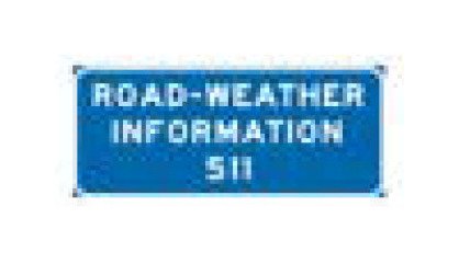 D Series White on Blue Conventional Road Guide Sign - Image 1