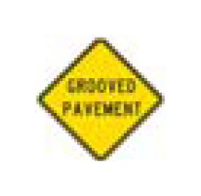 W-Series Black on Yellow Warning Sign - 30x30 inches - Image 1