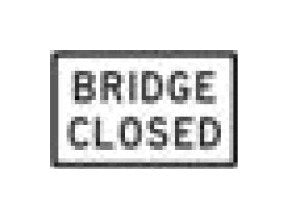 R-Series Black on White Regulatory Sign - 48 x 30 in - Image 2