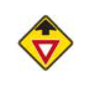 W-Series Yellow Warning Sign - Black, Red, White - Image 1