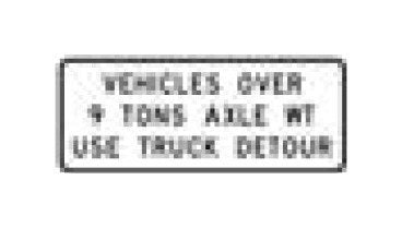 R-Series Black on White Regulatory Sign | Parking & Custom Signs - Image 1