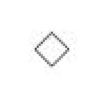 White X/OM Series Object Marker Sign - 4x4 - Image 1