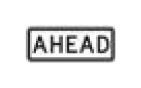 R-Series Black on White Regulatory Sign 24x8 - Bike Route - Image 1