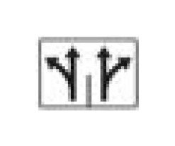 42x30 Lane-Use Control Sign - R3-8 Series - Image 1