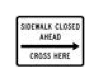 R-Series Black on White Regulatory Sign - Parking & ADA Compliant - Image 1
